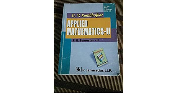 applied mathematics ii fe semister ii kumbhojkar companion
